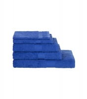 Handdoek kobalt blauw 50x100