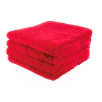 Handdoek rood 50x100