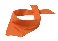 Bandana oranje met pootje