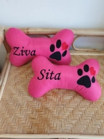 Hondenspeeltje roze 25 cm