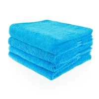 Handdoek turquoise 50x100