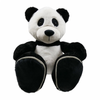 Panda met afritsbare voetjes